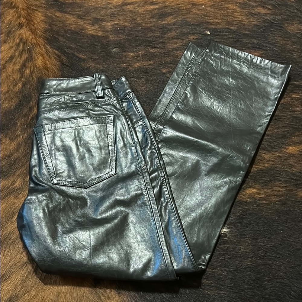 GAP Black Straight Leg Pants